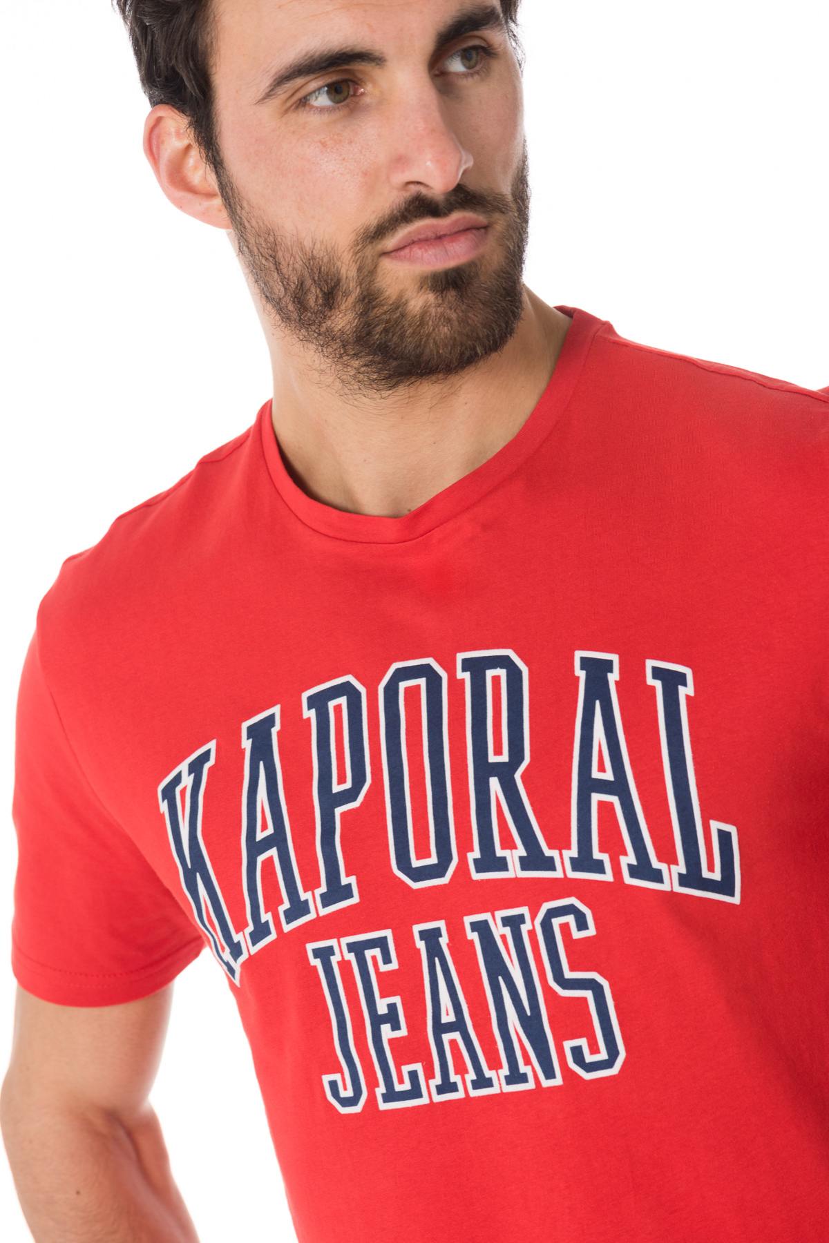 Men's bright red T-shirt - Image n°4