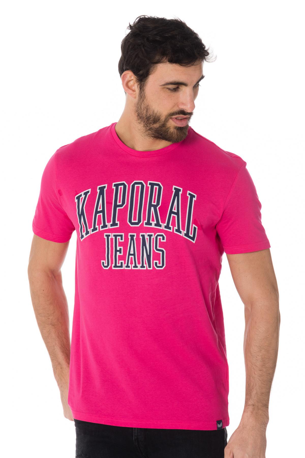 Pink tshirt for men - Image n°1