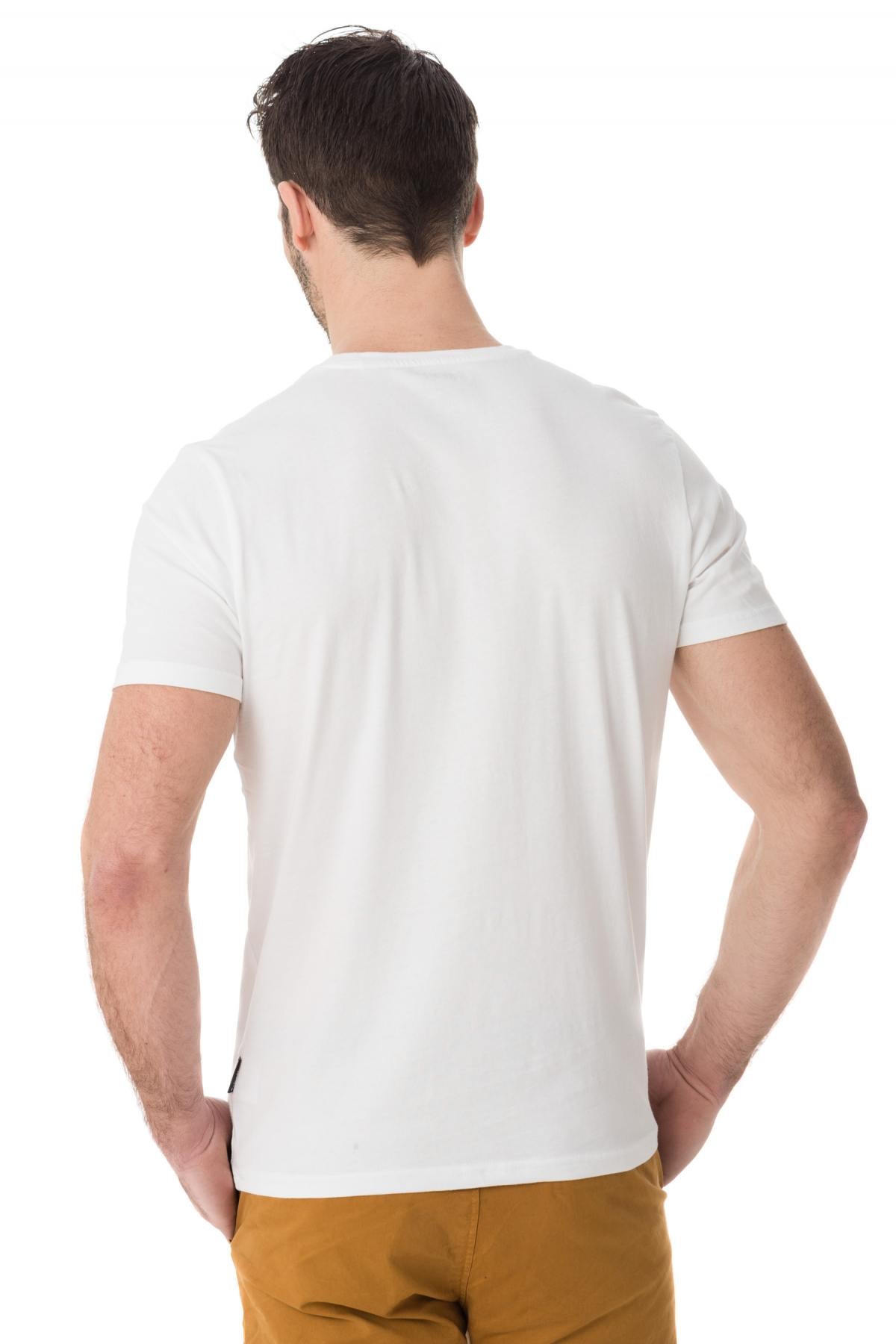 Schott NYC t-shirt with plain white writing - Image n°3