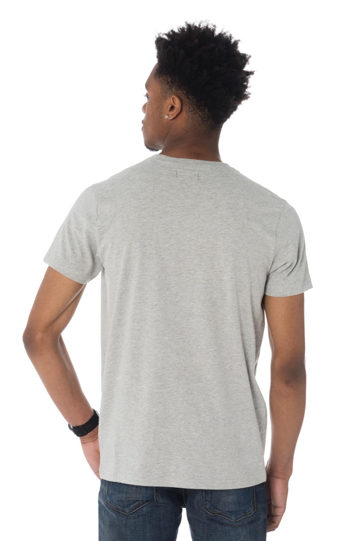 Schott gray t-shirt with Dallas logo - Image n°3