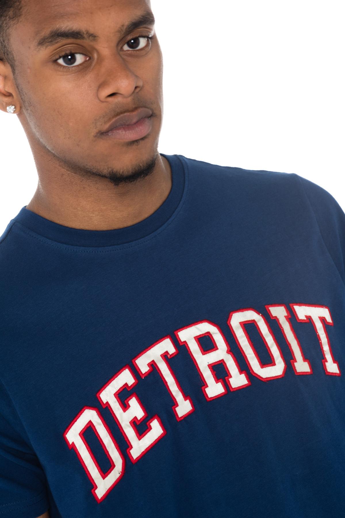 Blue T-shirt with Detroit logo - Image n°4