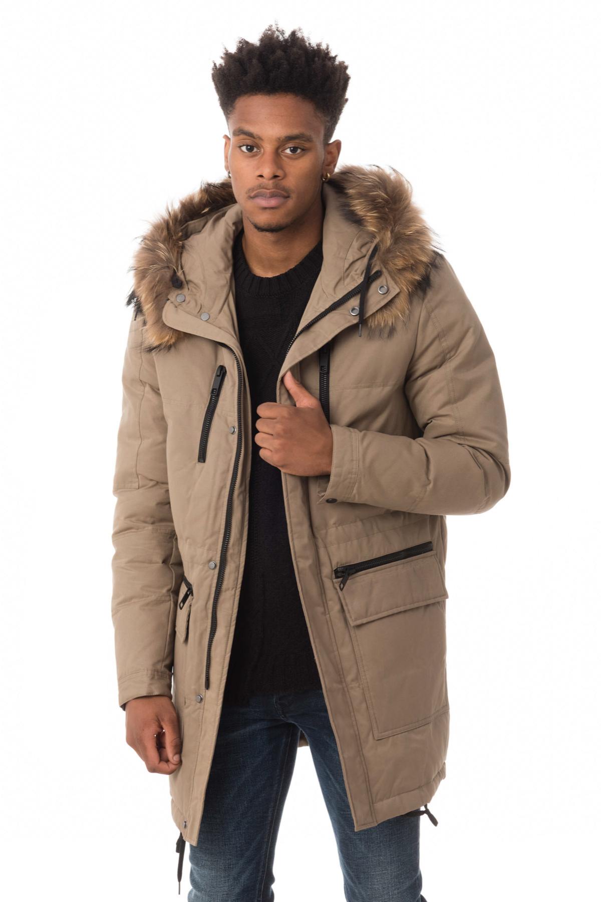 Antony Morato men's beige parka - Image n°3