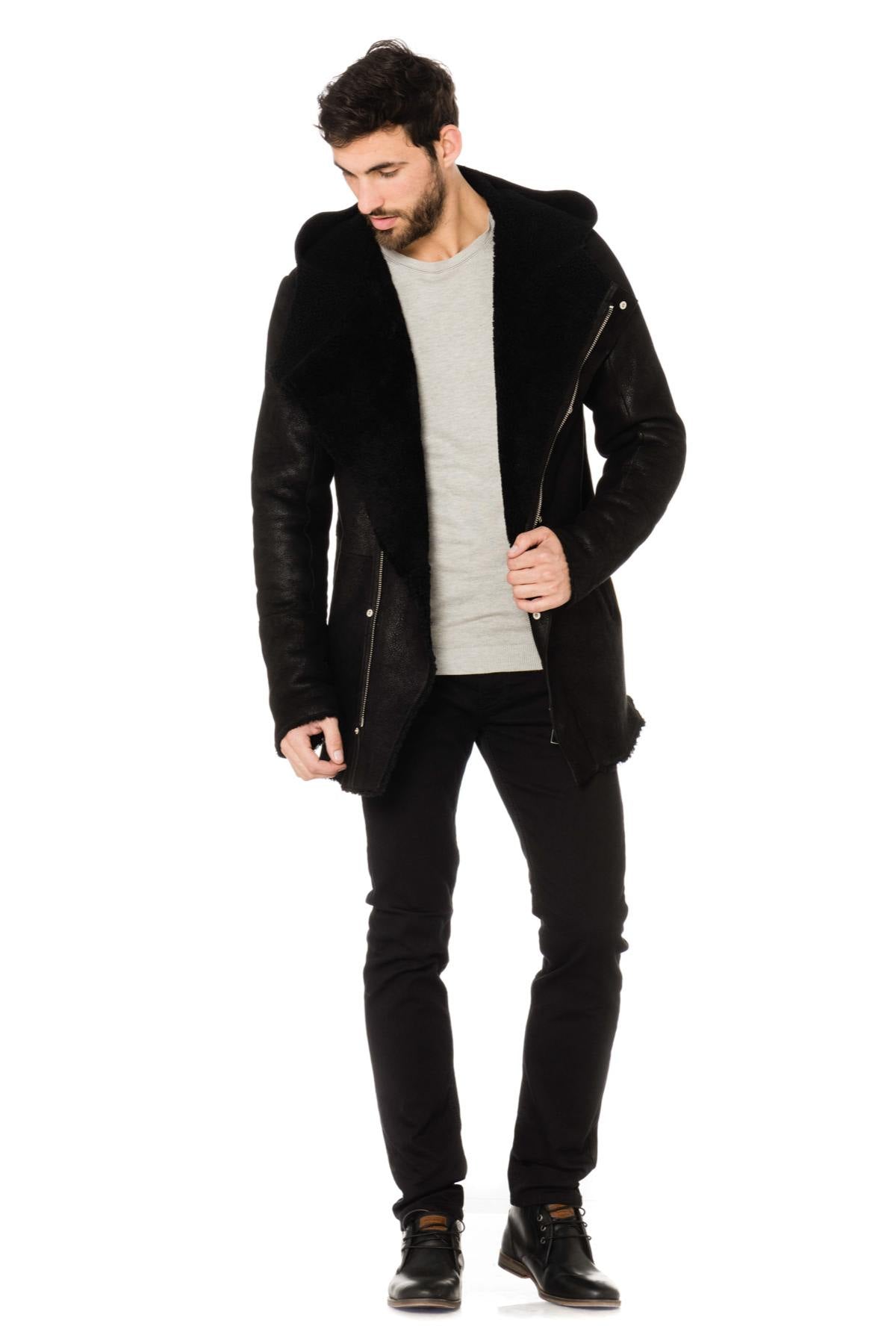  Trendy shearling for men - Image n°2