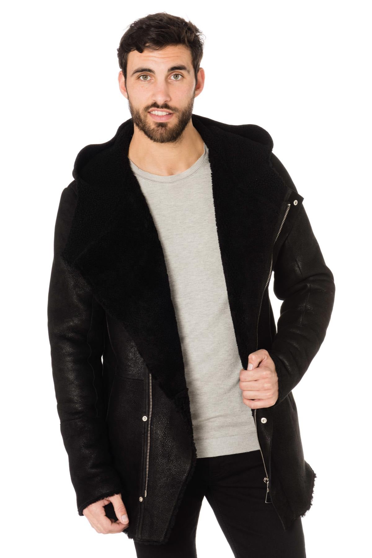  Trendy shearling for men - Image n°3