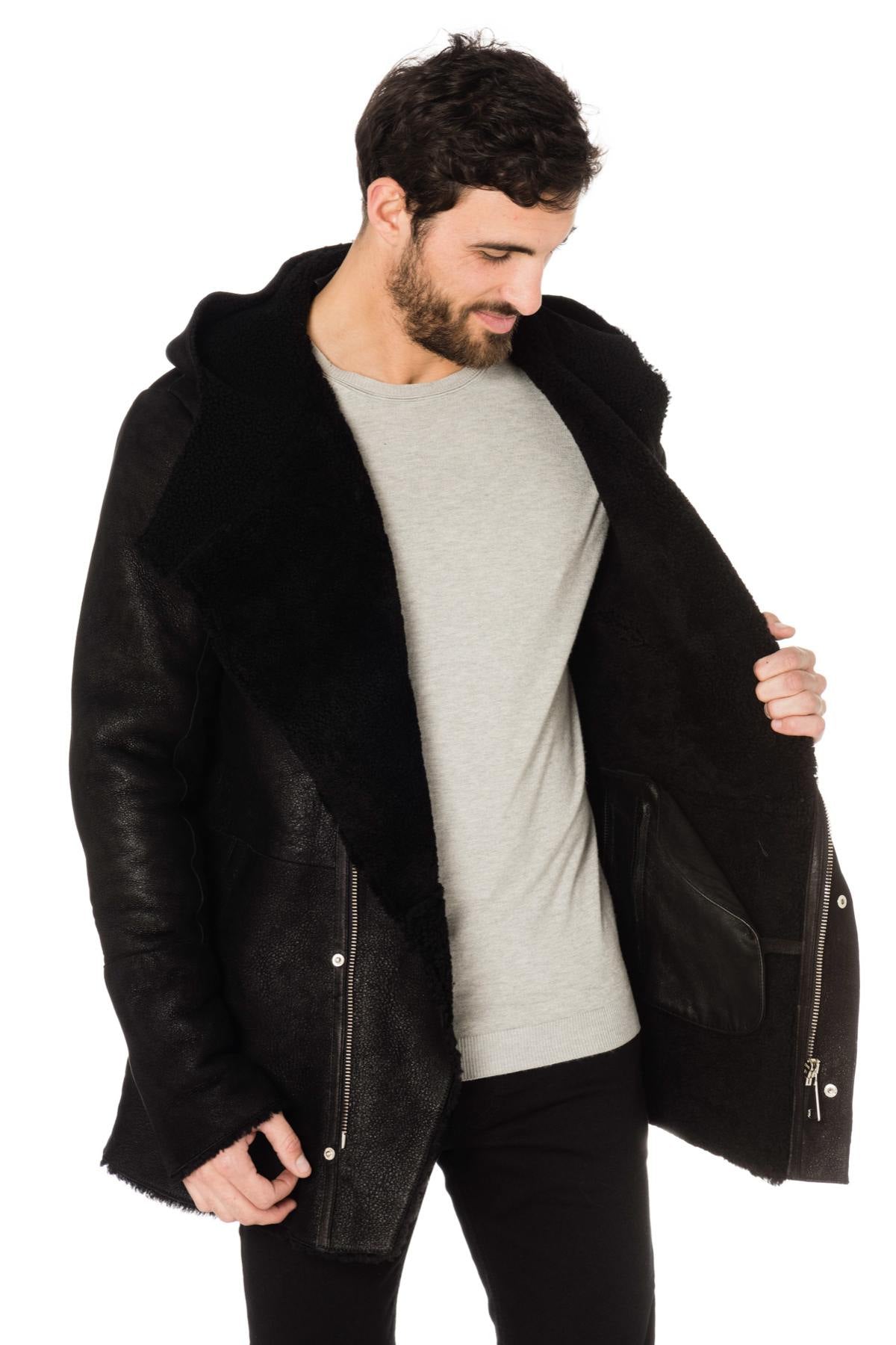  Trendy shearling for men - Image n°4