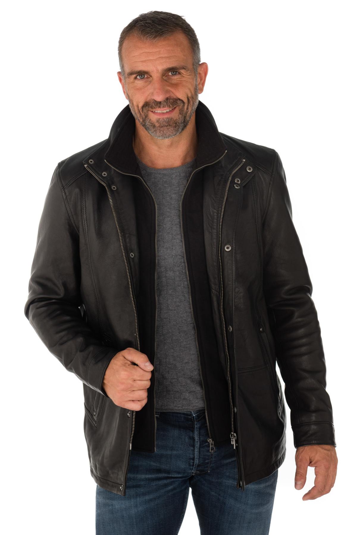 Daytona men's lambskin jacket - Image n°4