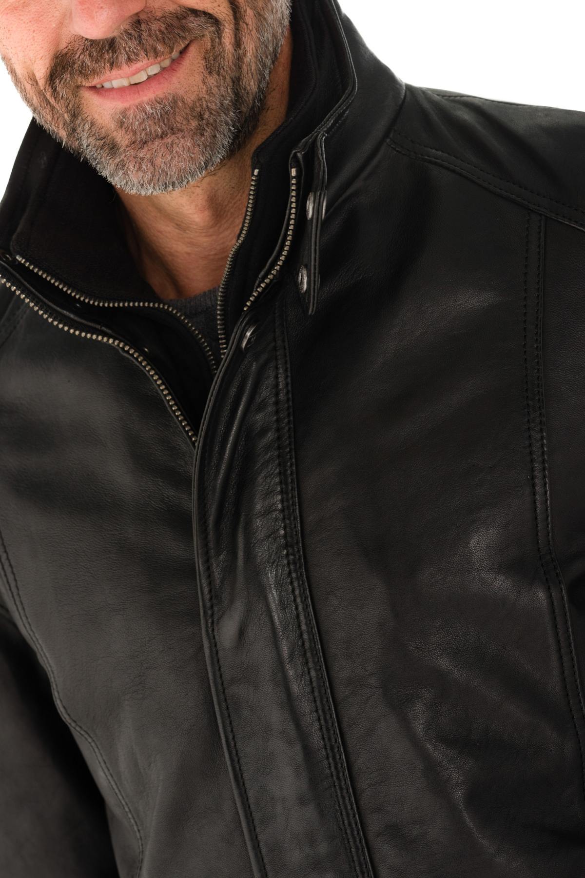 Daytona men's lambskin jacket - Image n°7