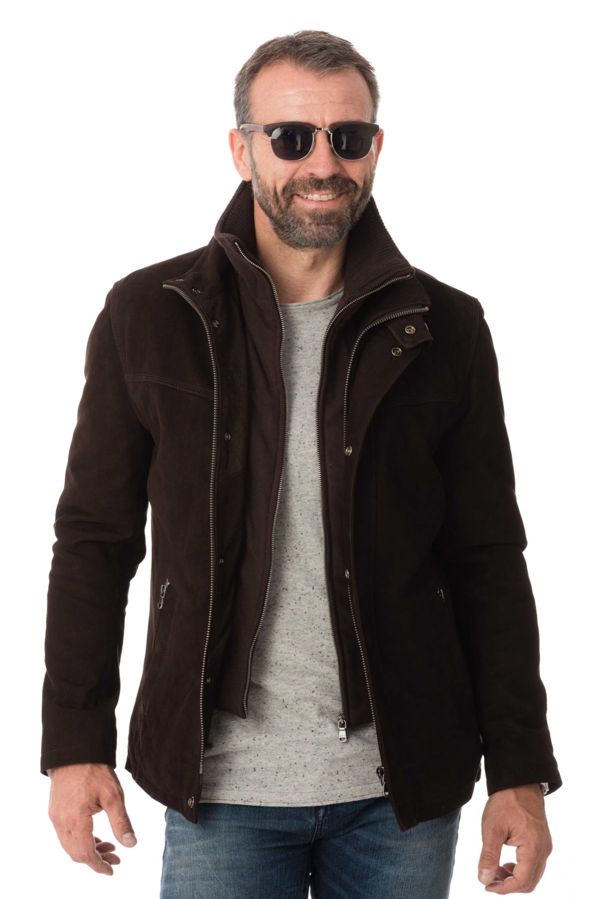 Cowhide leather jacket - Image n°1