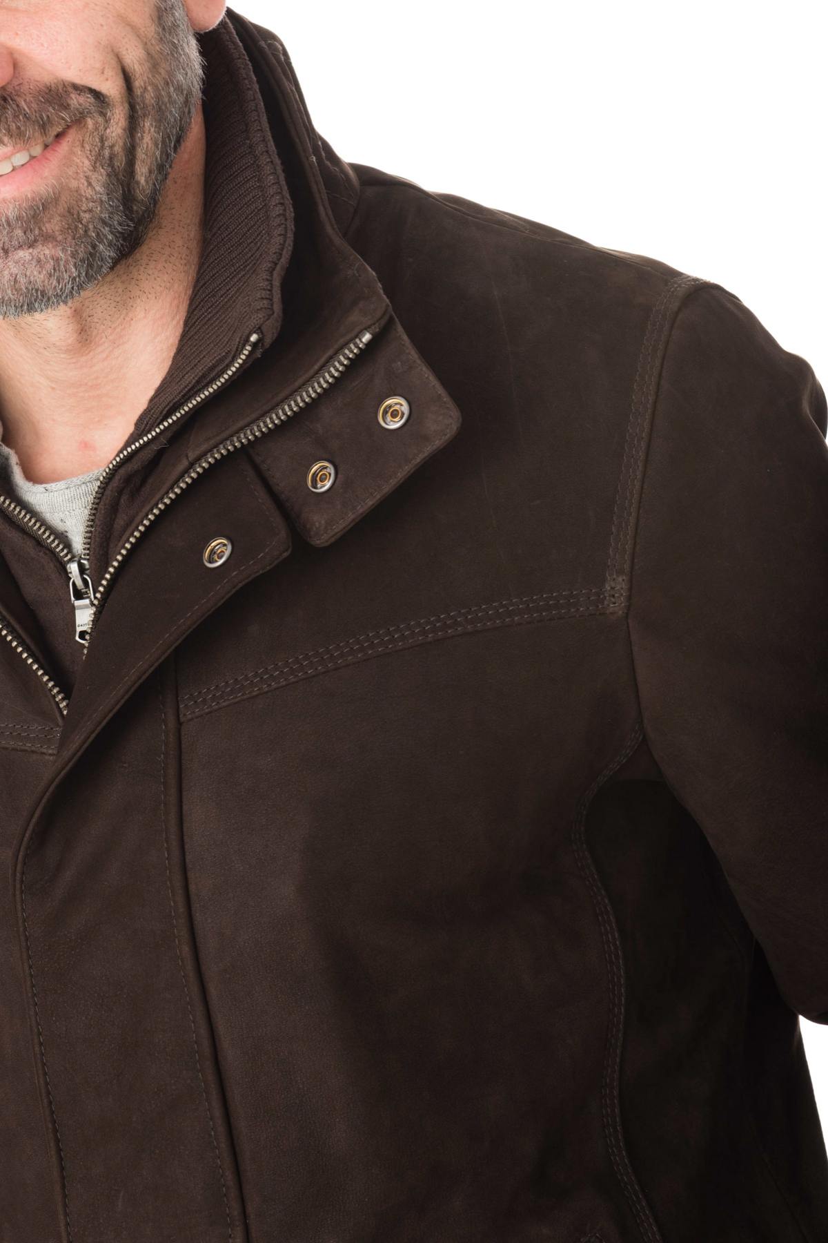 Cowhide leather jacket - Image n°7