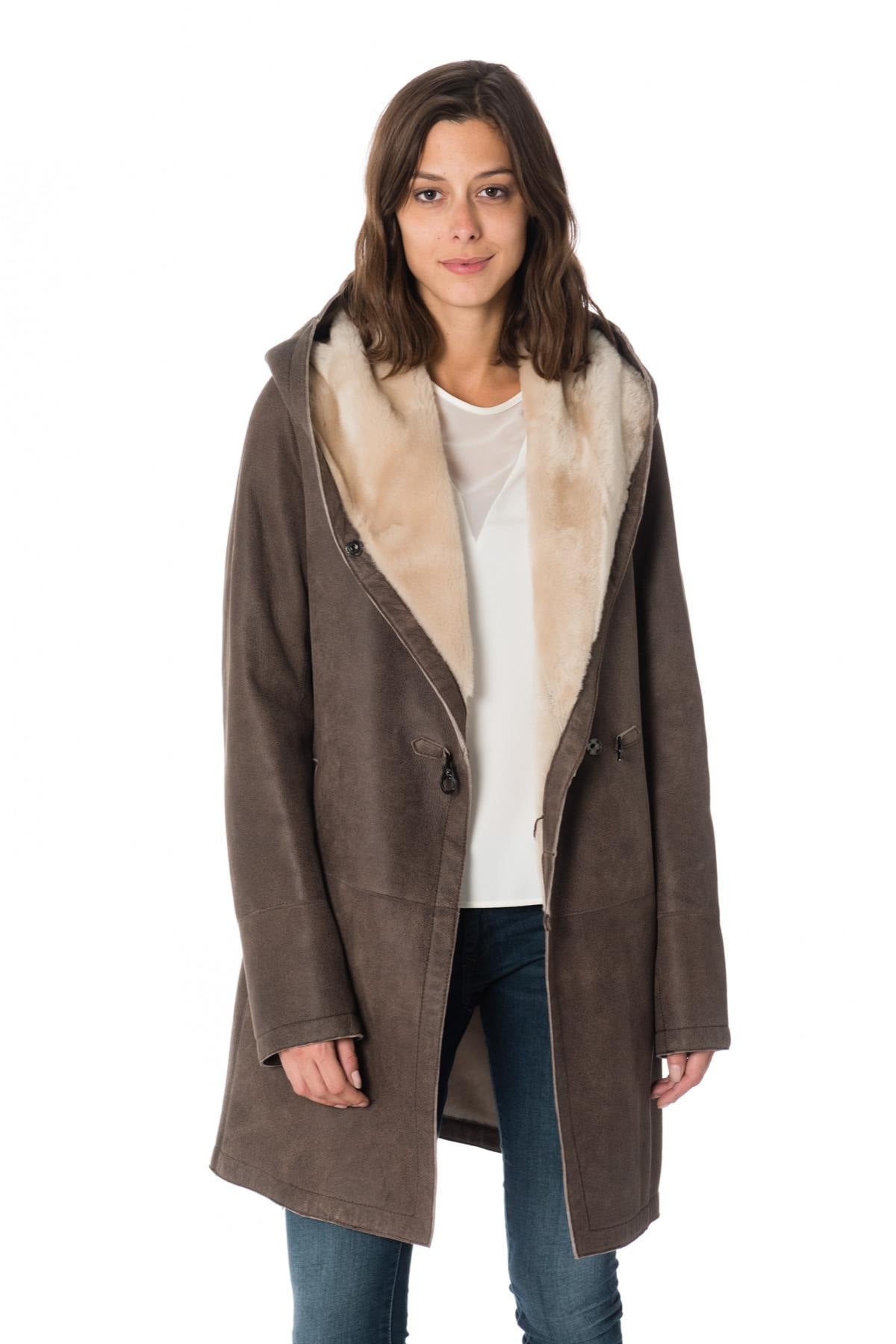 Levinsky women's shearling lamb coat - Image n°4