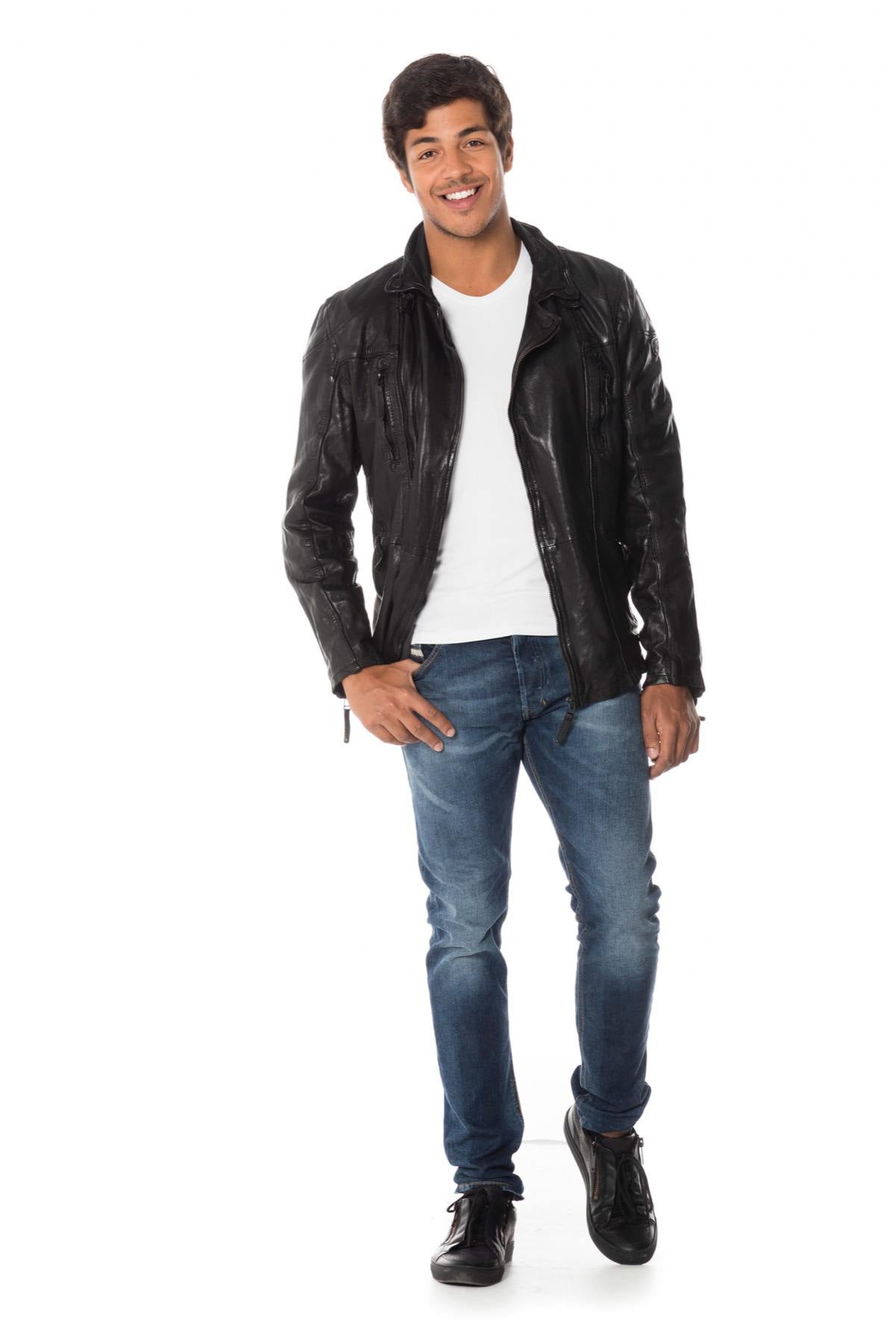 Gipsy men's lambskin jacket - Image n°2