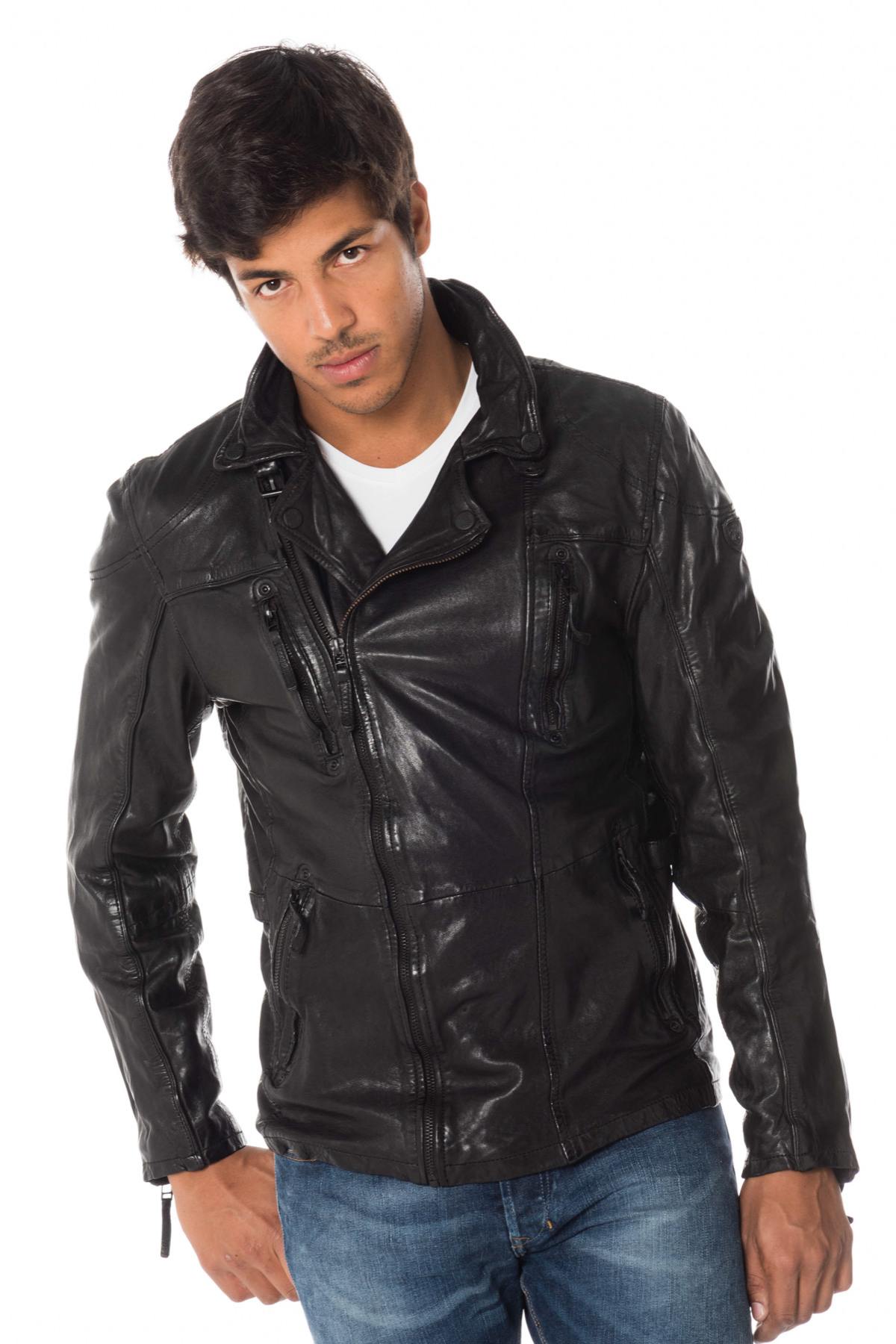 Gipsy men's lambskin jacket - Image n°1