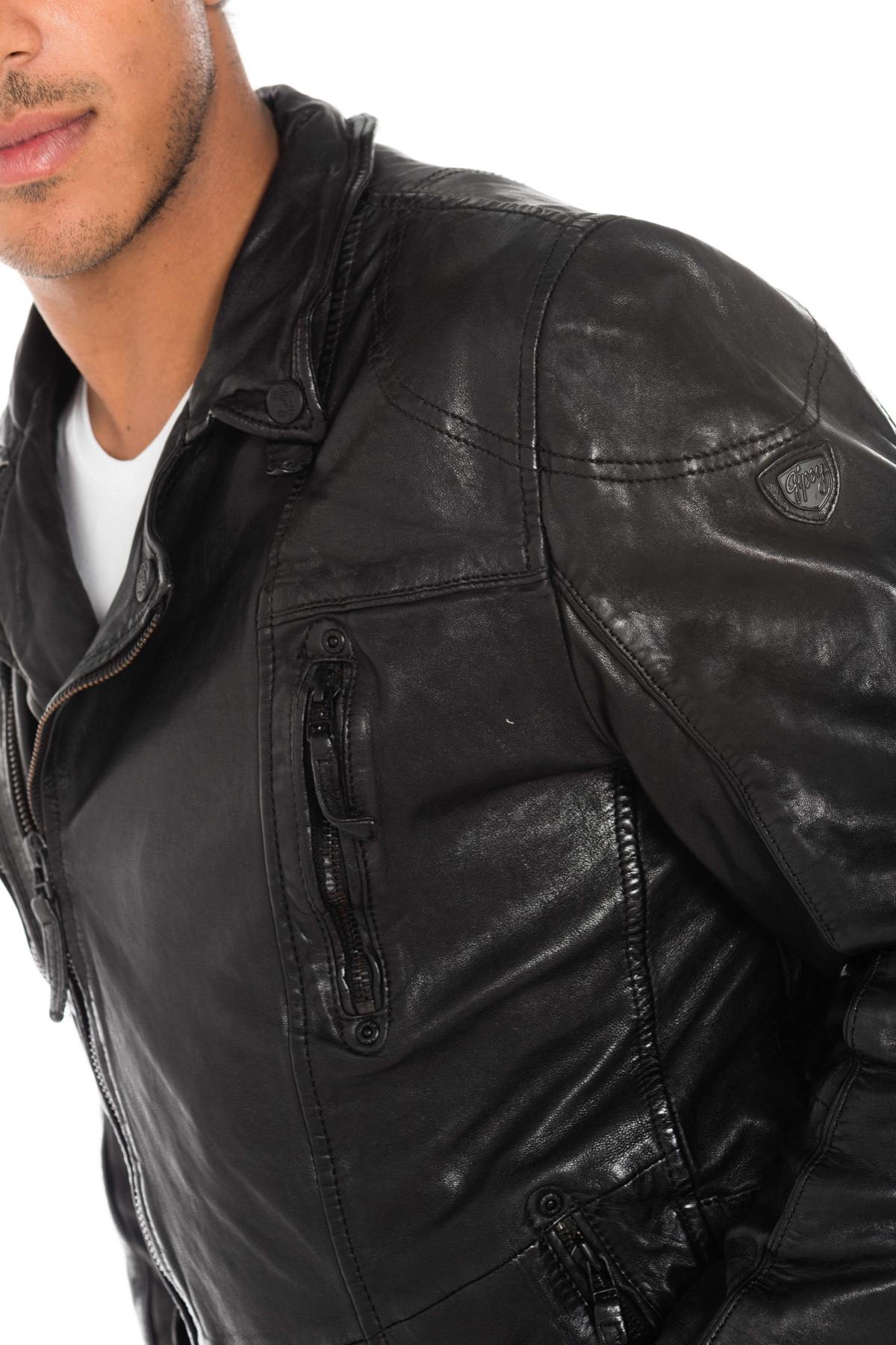 Gipsy men's lambskin jacket - Image n°6