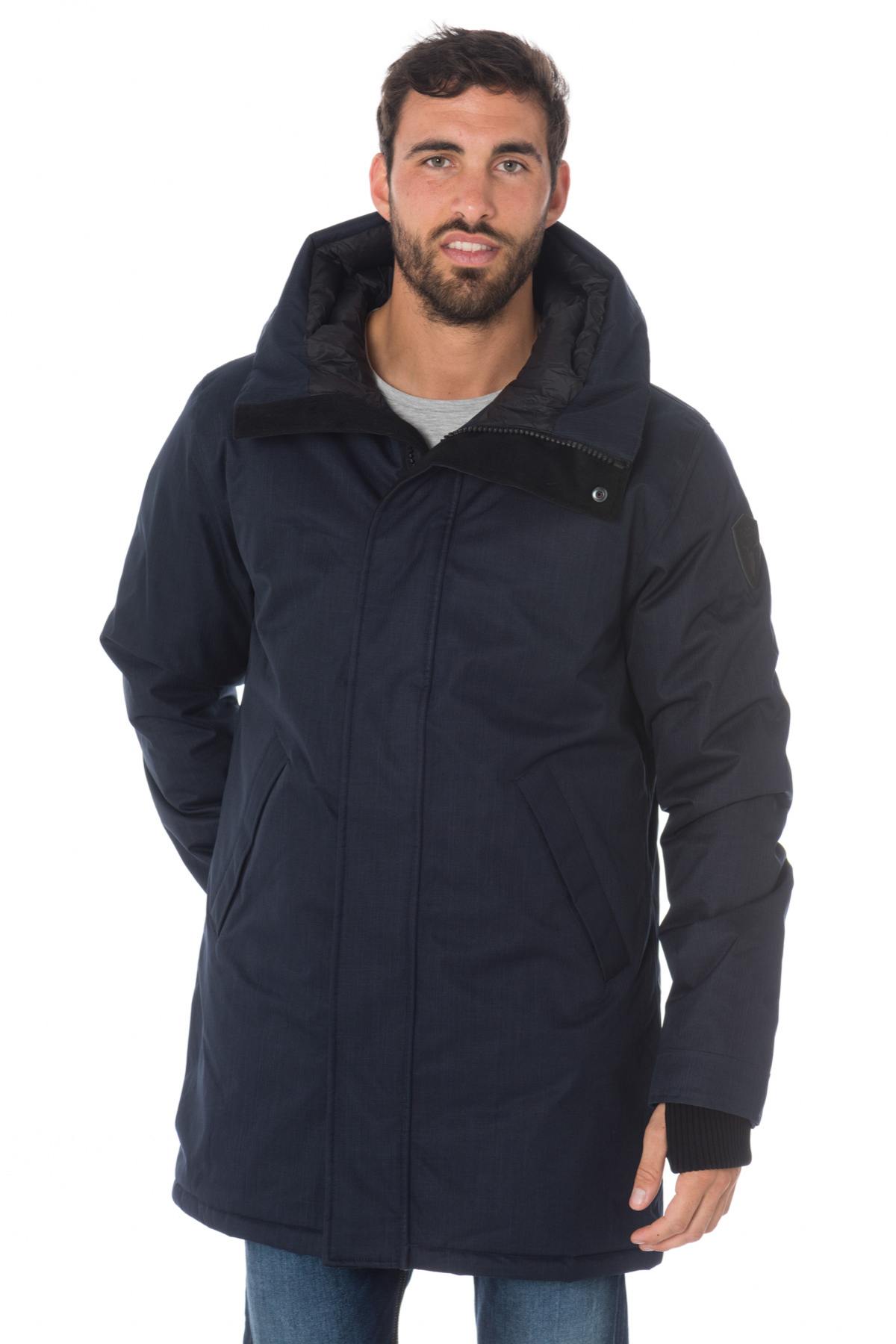 Nobis men's navy blue parka - Image n°6