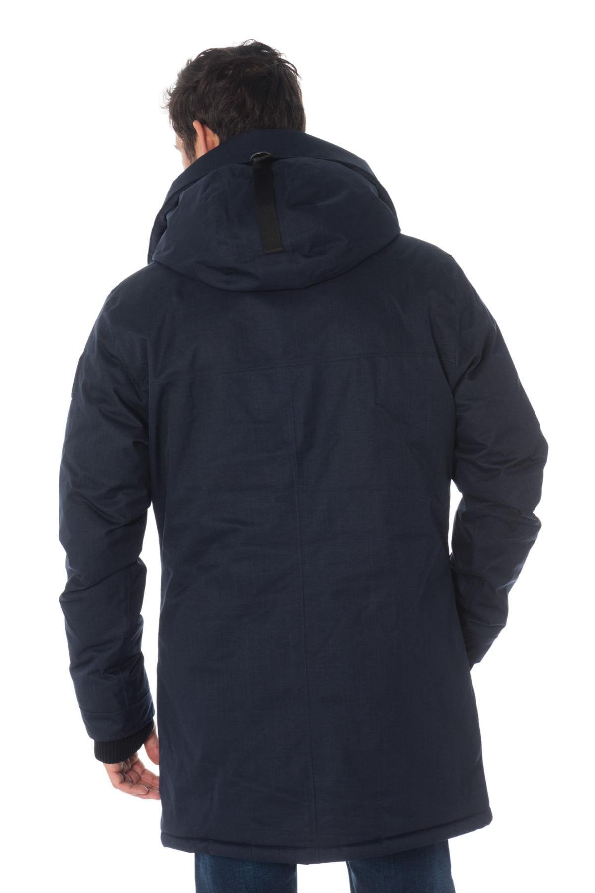 Nobis men's navy blue parka - Image n°8