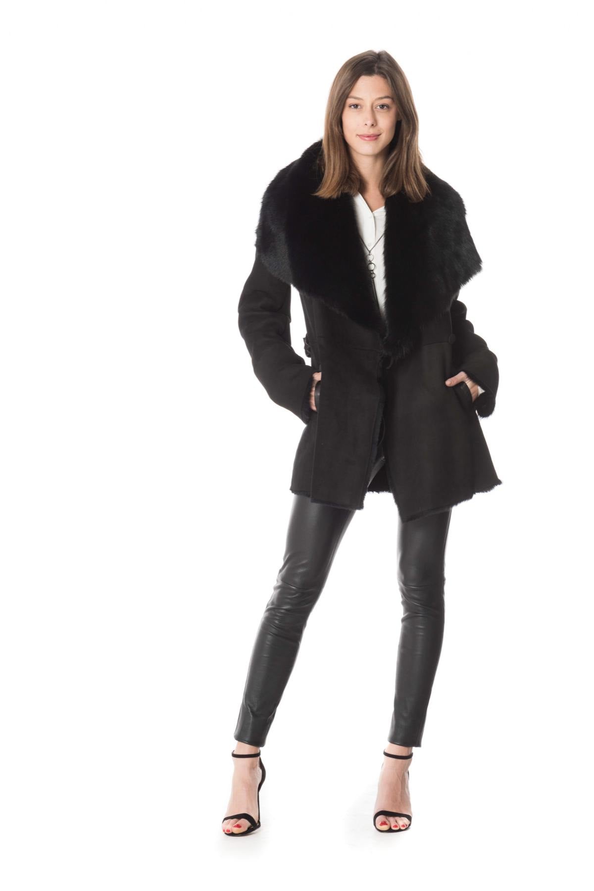 Lambskin frock coat - Image n°2