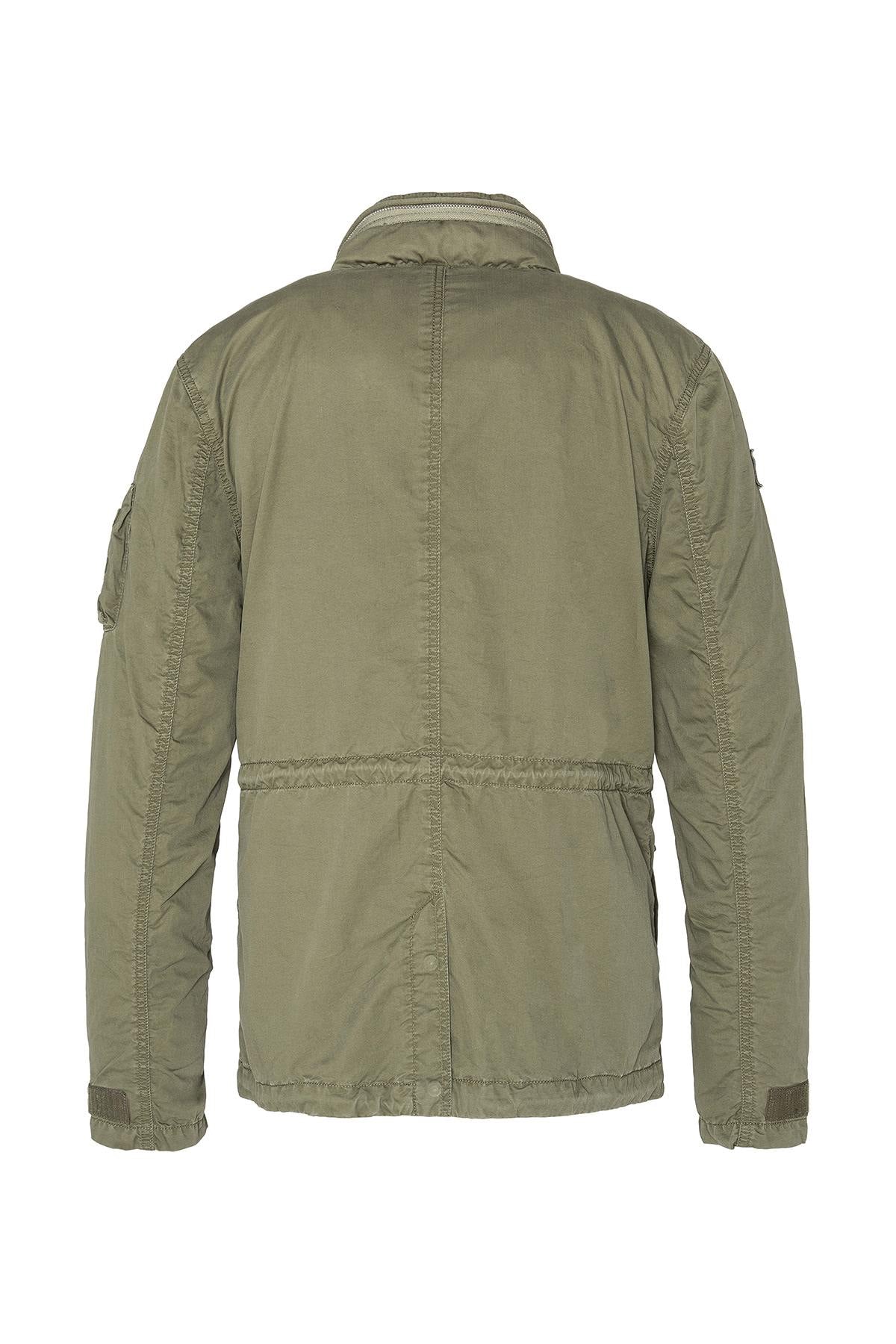 Men's khaki military jacket - Image n°7