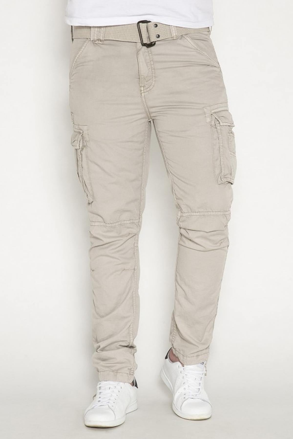 Cement-colored Army pants - Image n°1