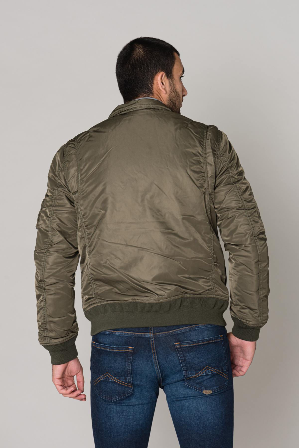  Men's khaki bombers - Image n°5