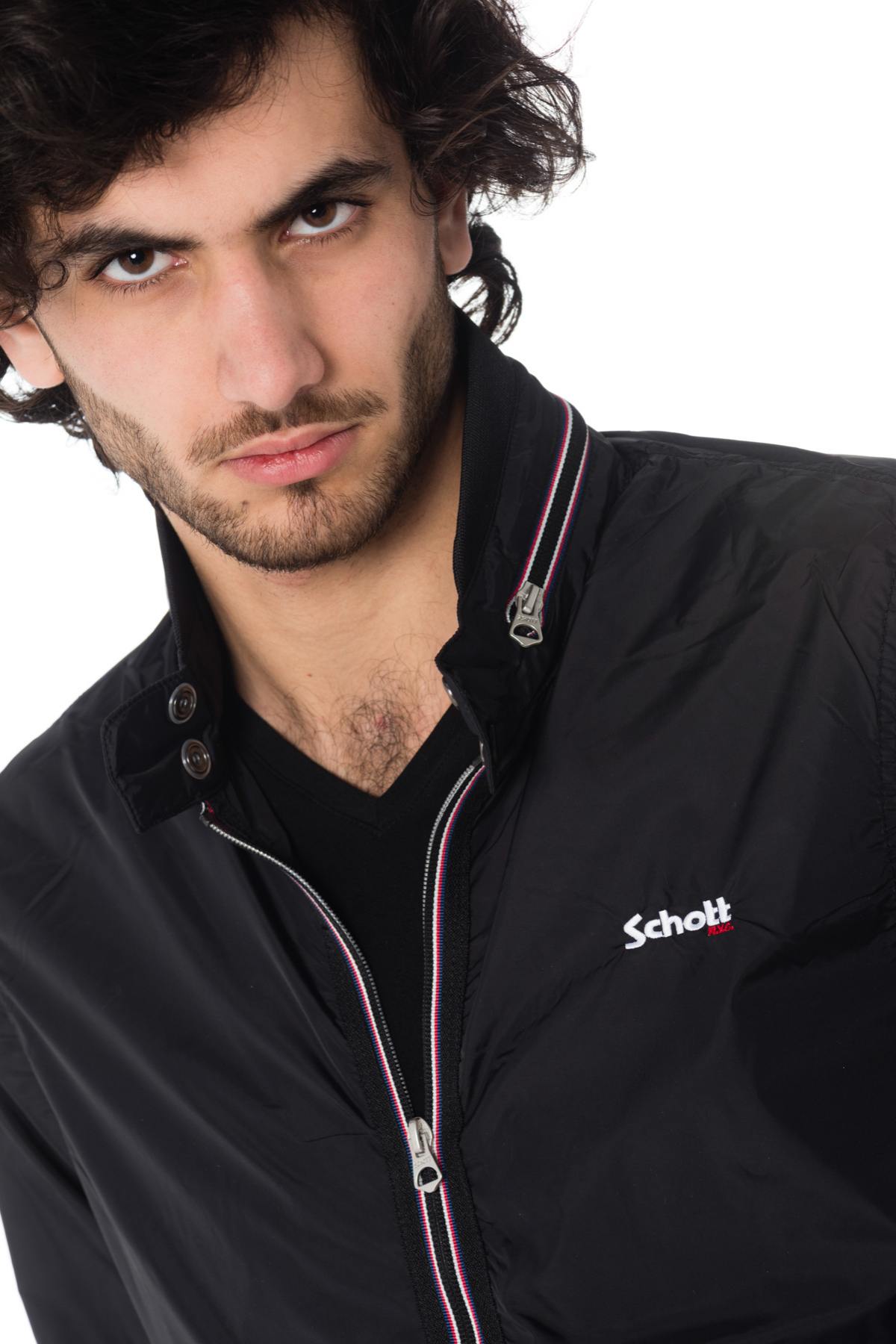 Men's black windbreaker jacket - Image n°6