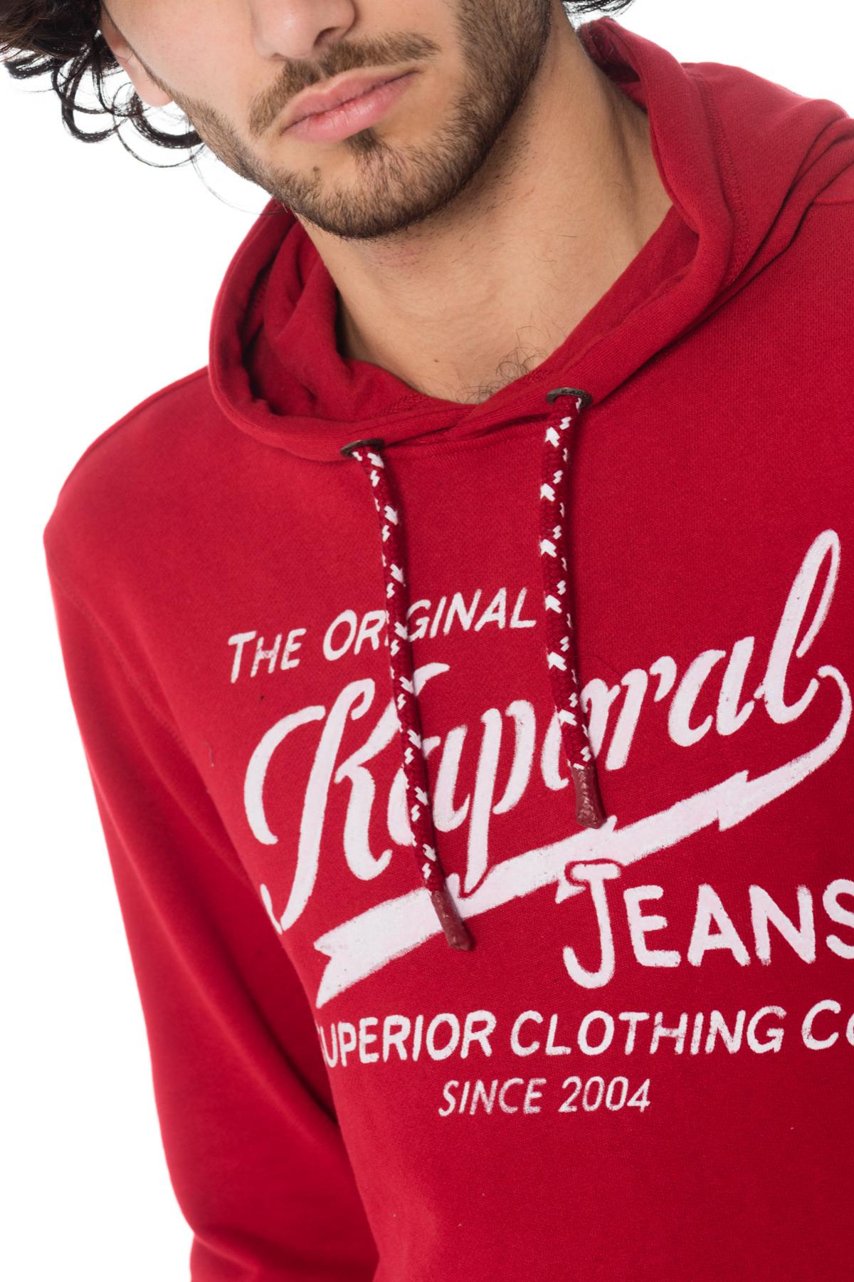 Men's red hoodie - Image n°5