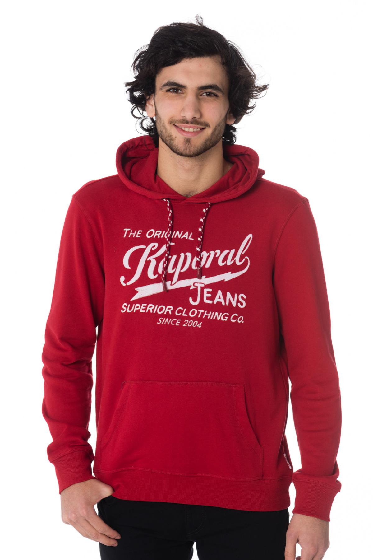 Men's red hoodie - Image n°3