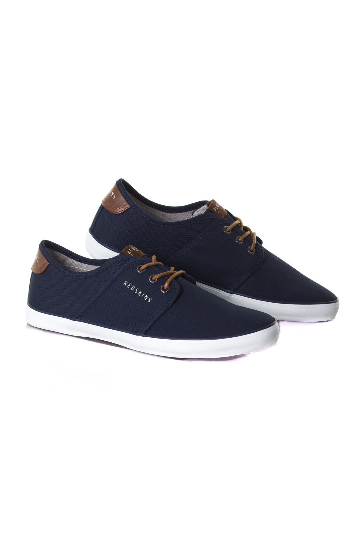  Navy canvas sneakers - Image n°1