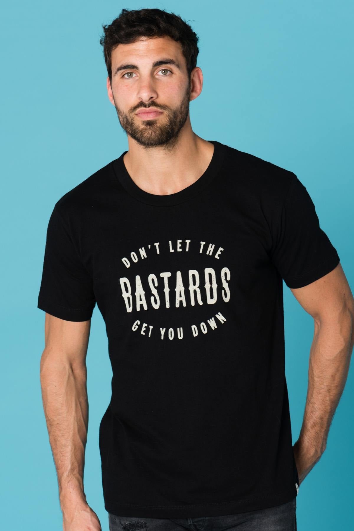 Black round neck t-shirt - Image n°1