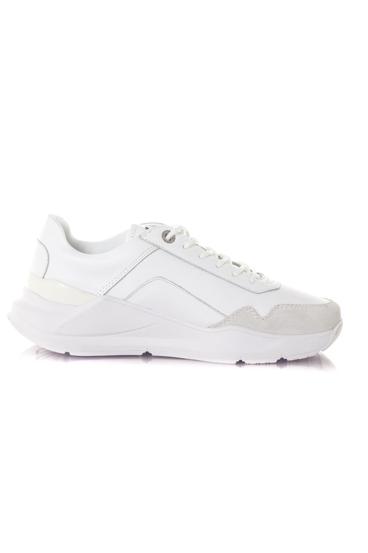 White leather sneakers - Image n°2