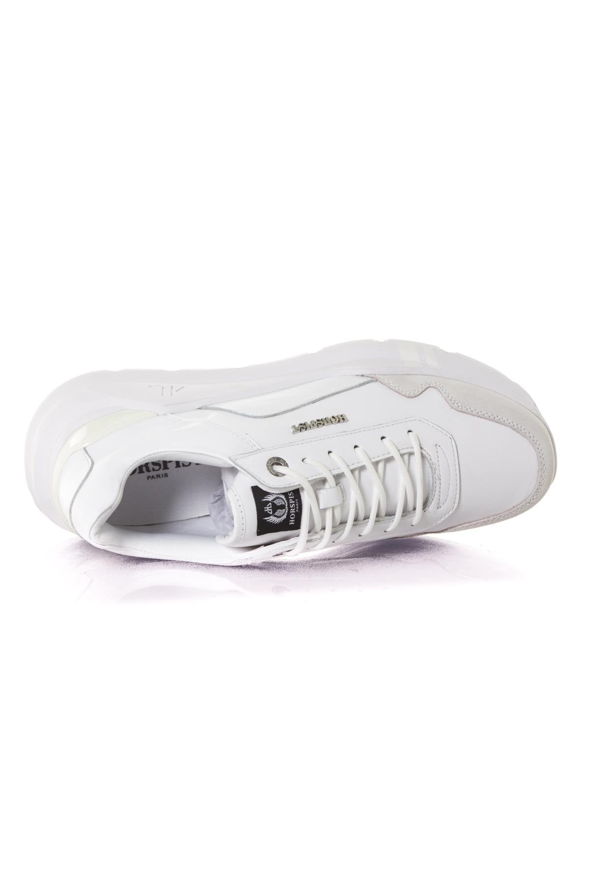 White leather sneakers - Image n°3