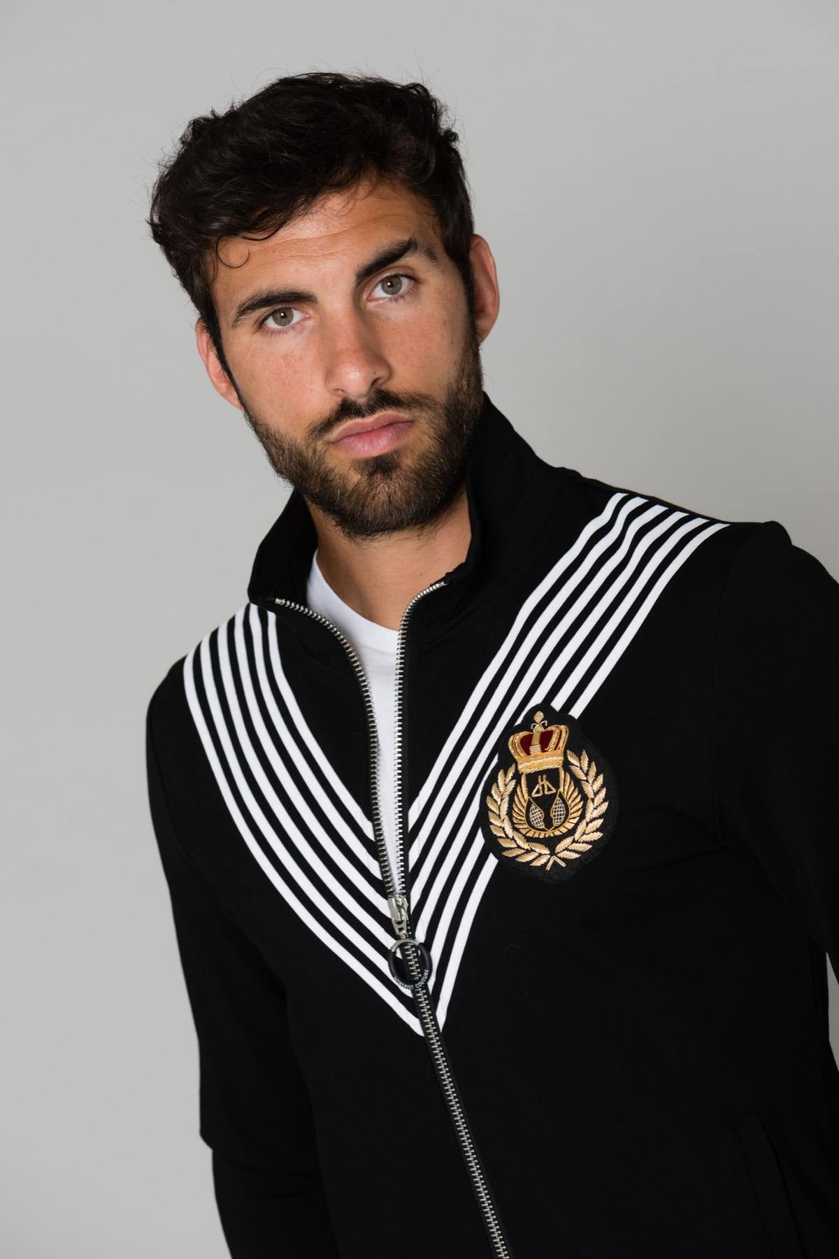 Black zipped track jacket - Image n°6