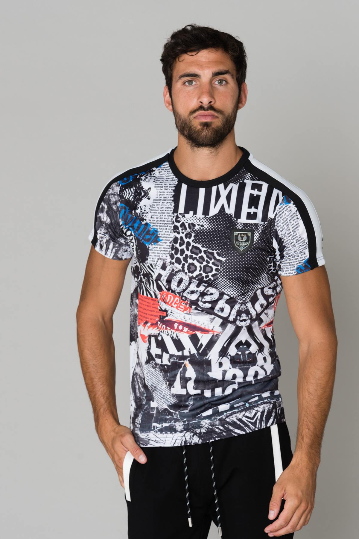 Short-sleeved printed t-shirt - Image n°1