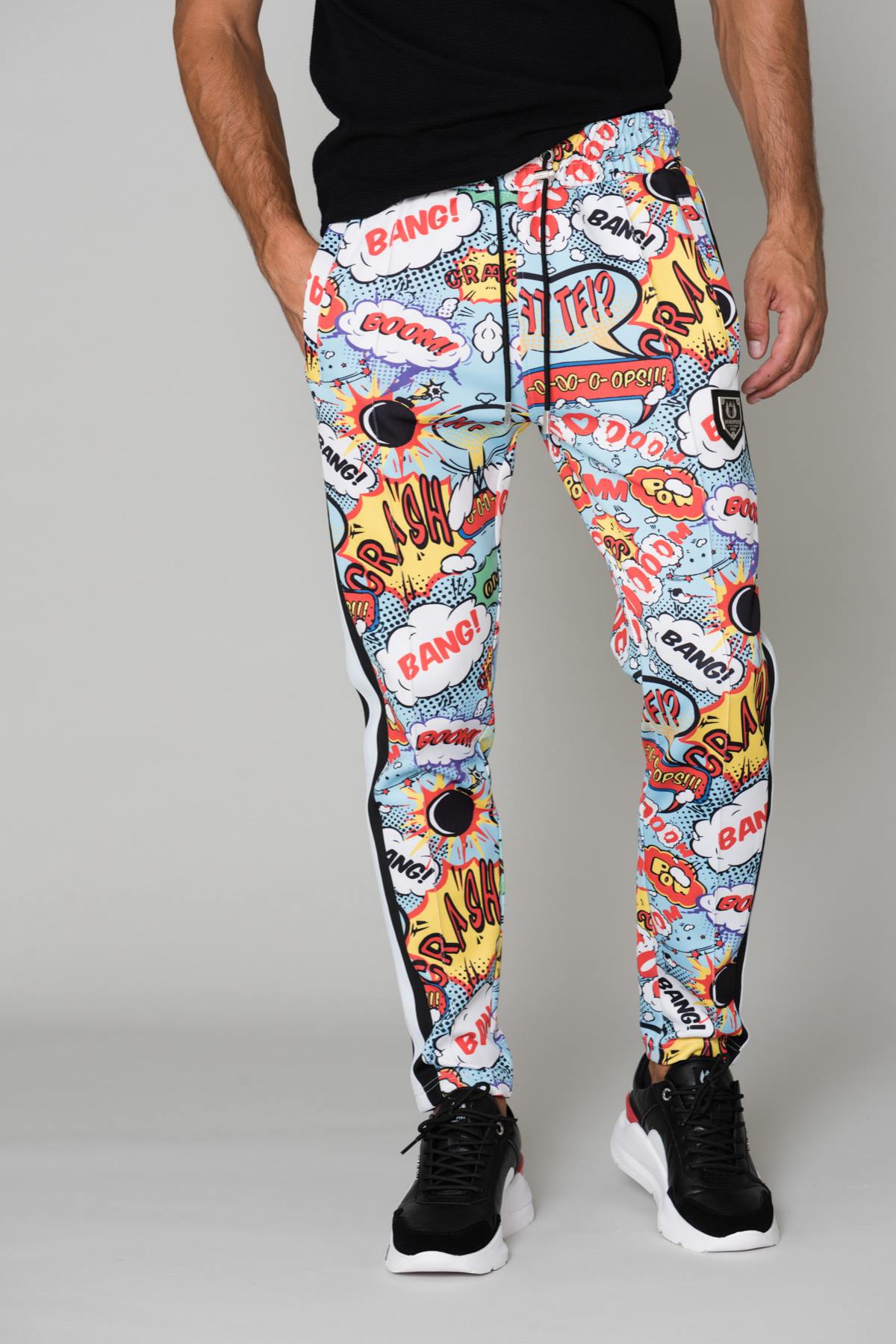 Multicolor slim joggers - Image n°5