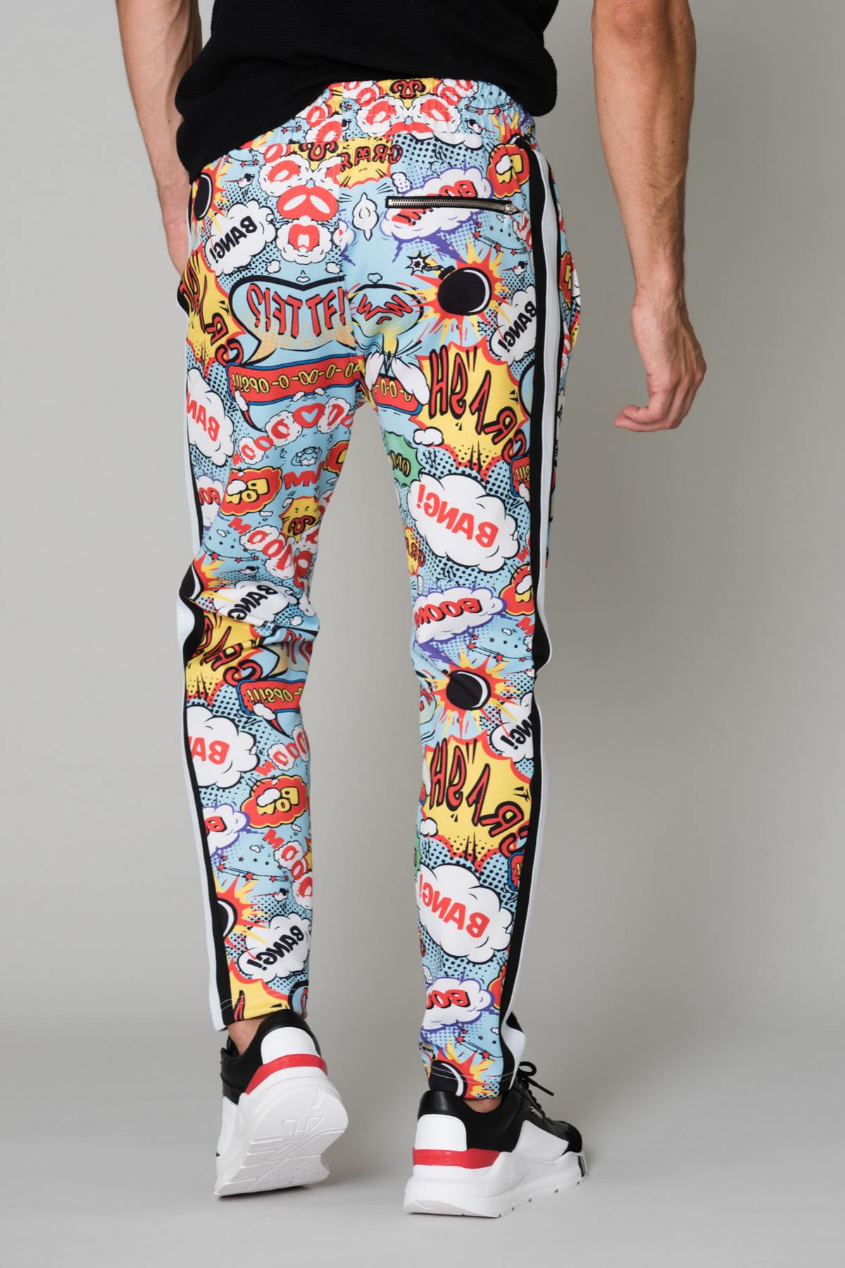 Multicolor slim joggers - Image n°2