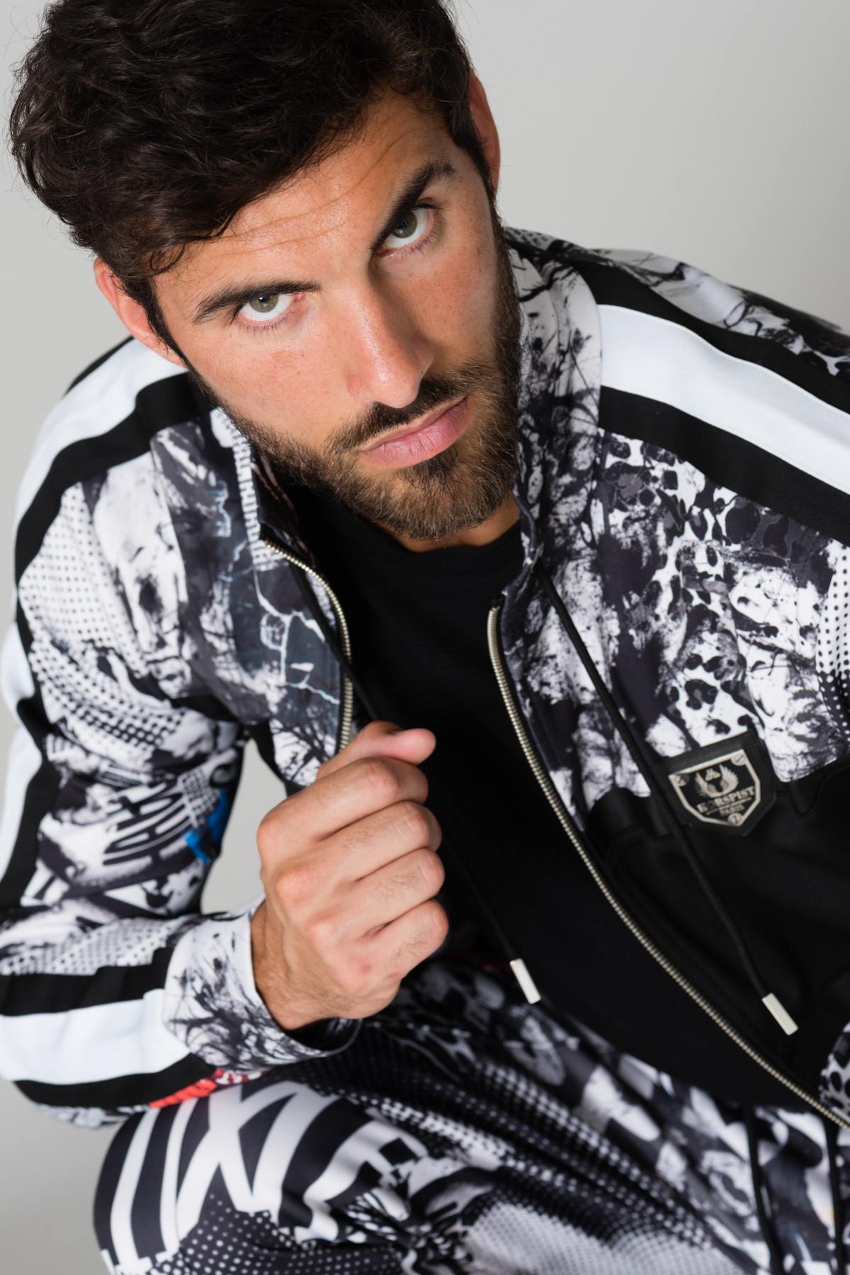 Black and white track jacket - Image n°6