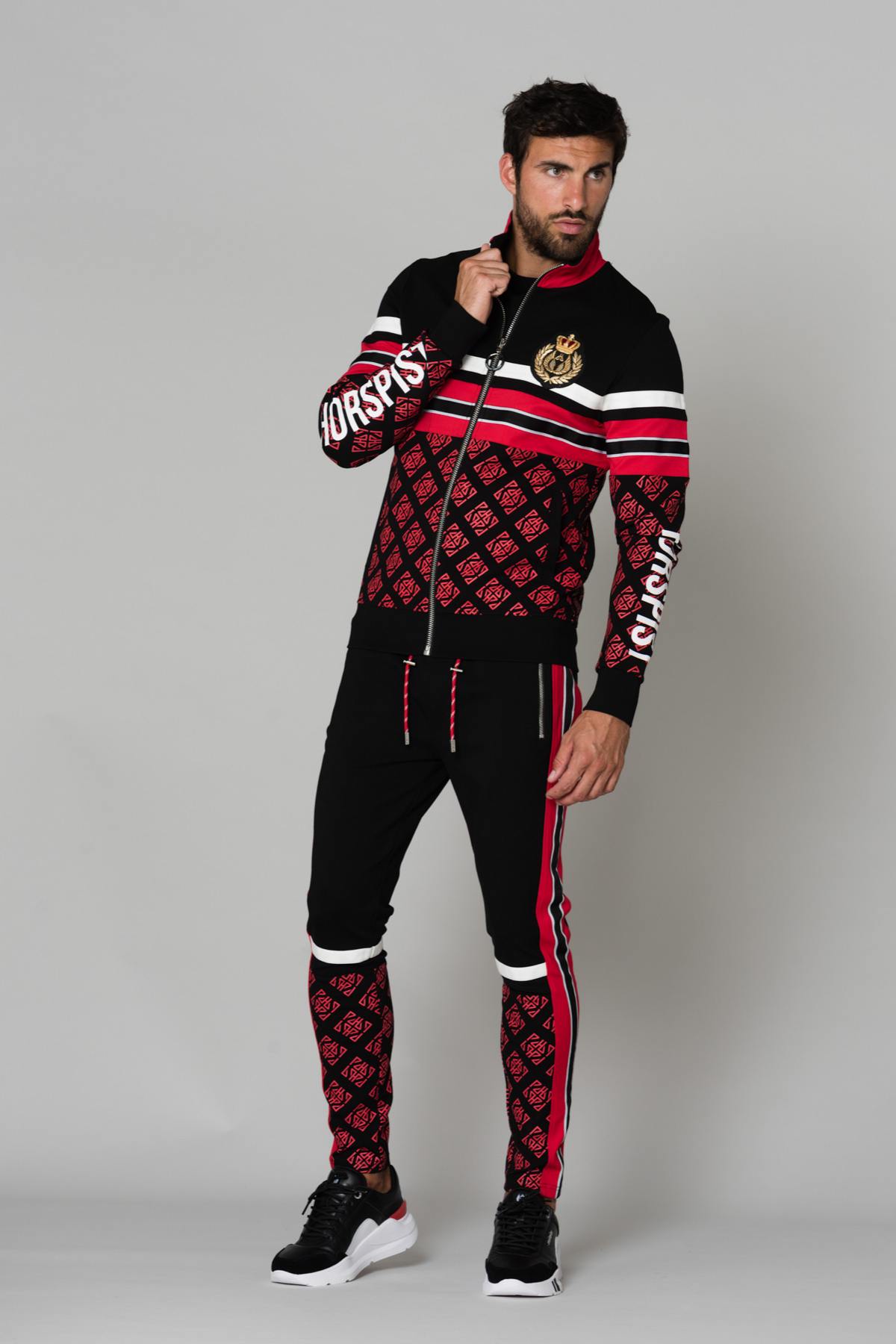  Black and red jogging pants - Image n°3