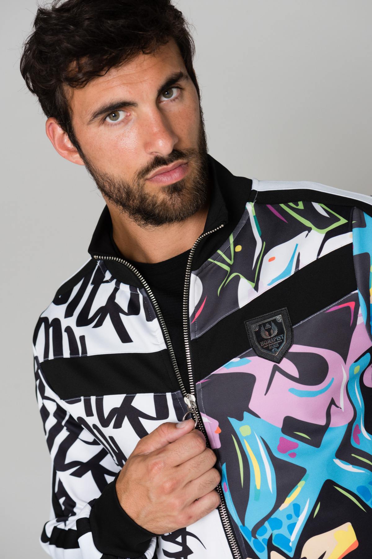 Colorful slim fit tracksuit - Image n°6