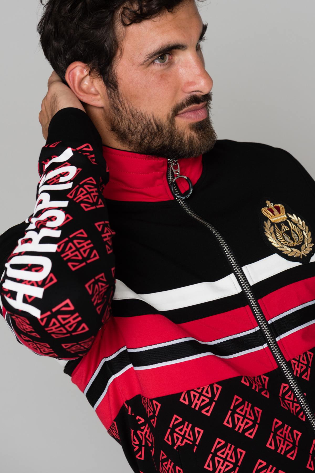 Black and red tracksuit - Image n°2