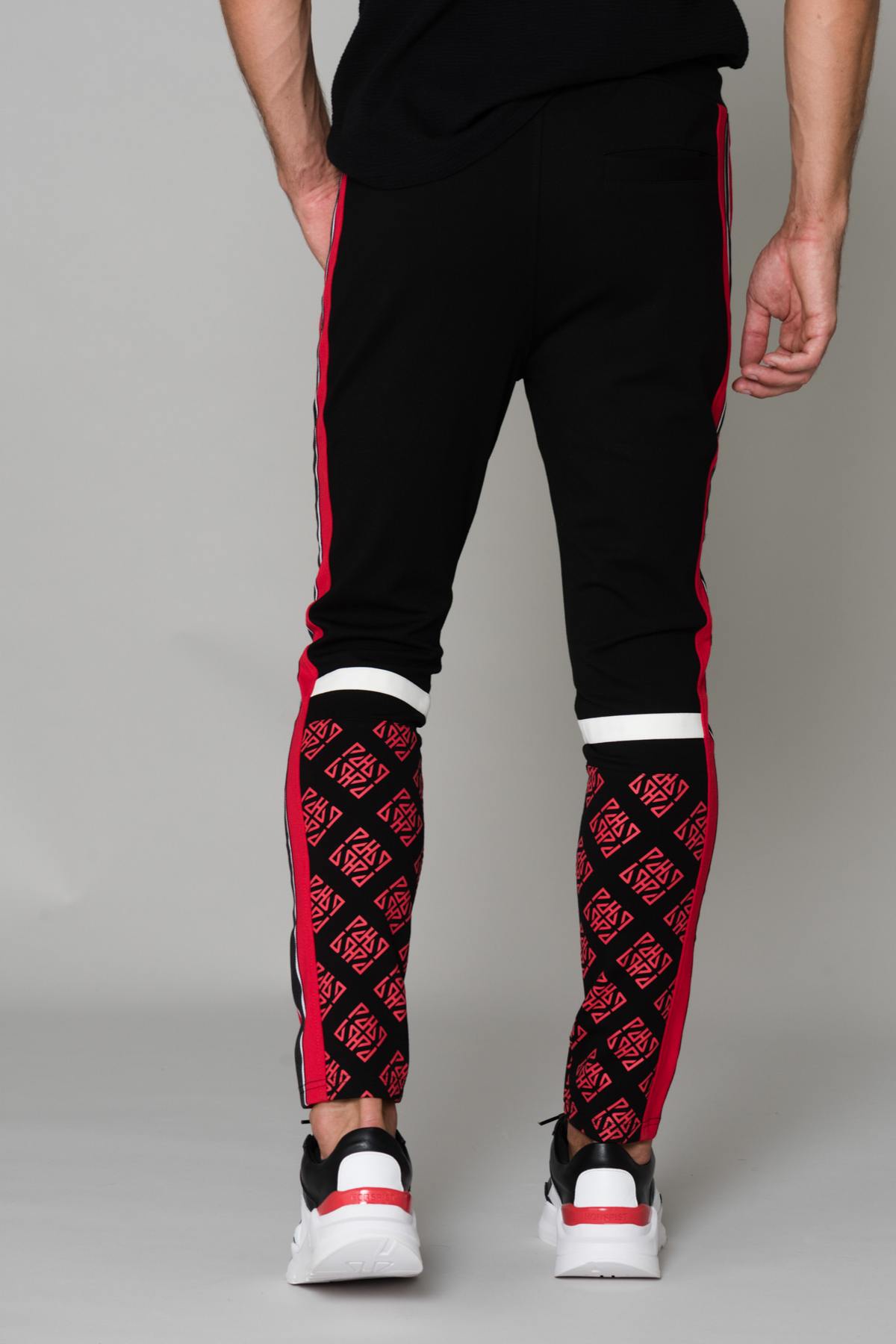  Black and red jogging pants - Image n°5