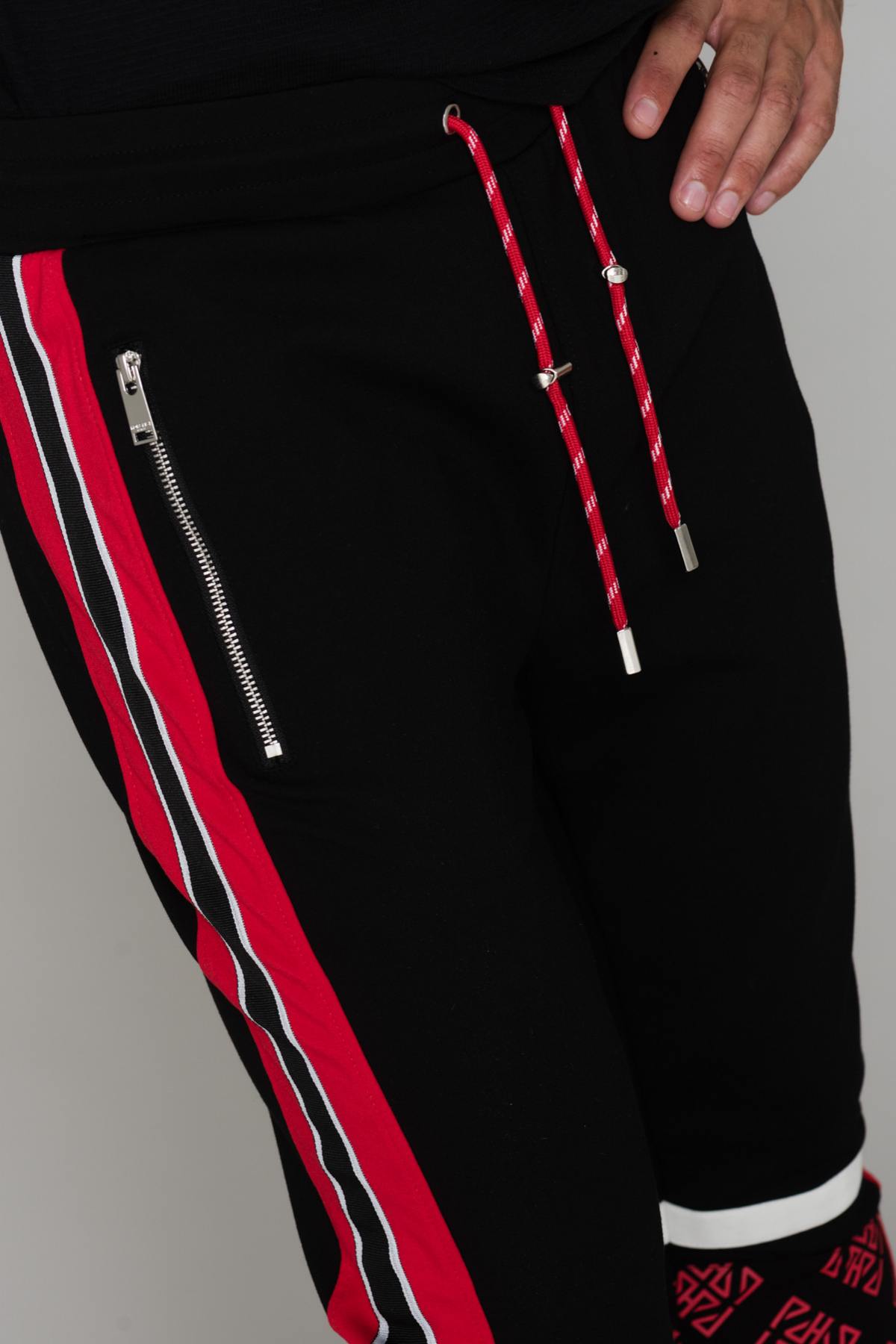  Black and red jogging pants - Image n°6