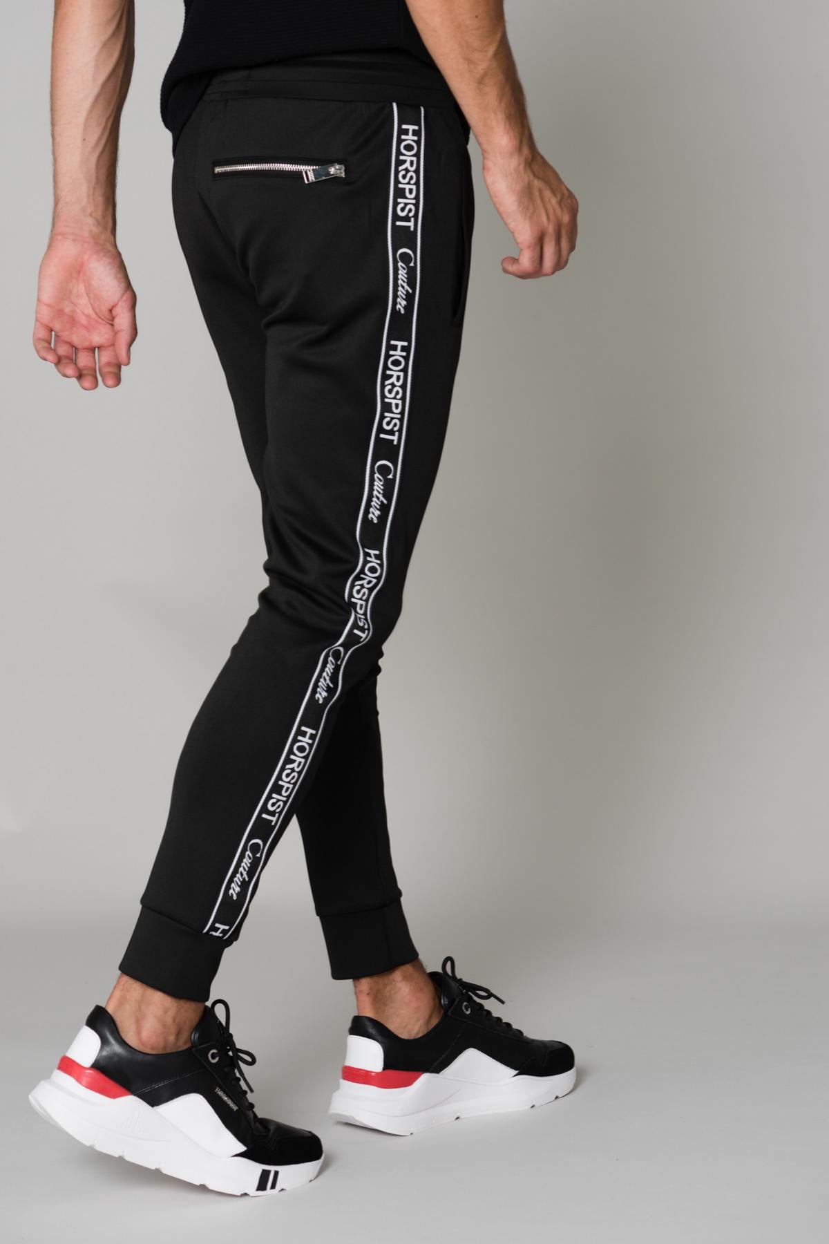 Black slim joggers - Image n°2