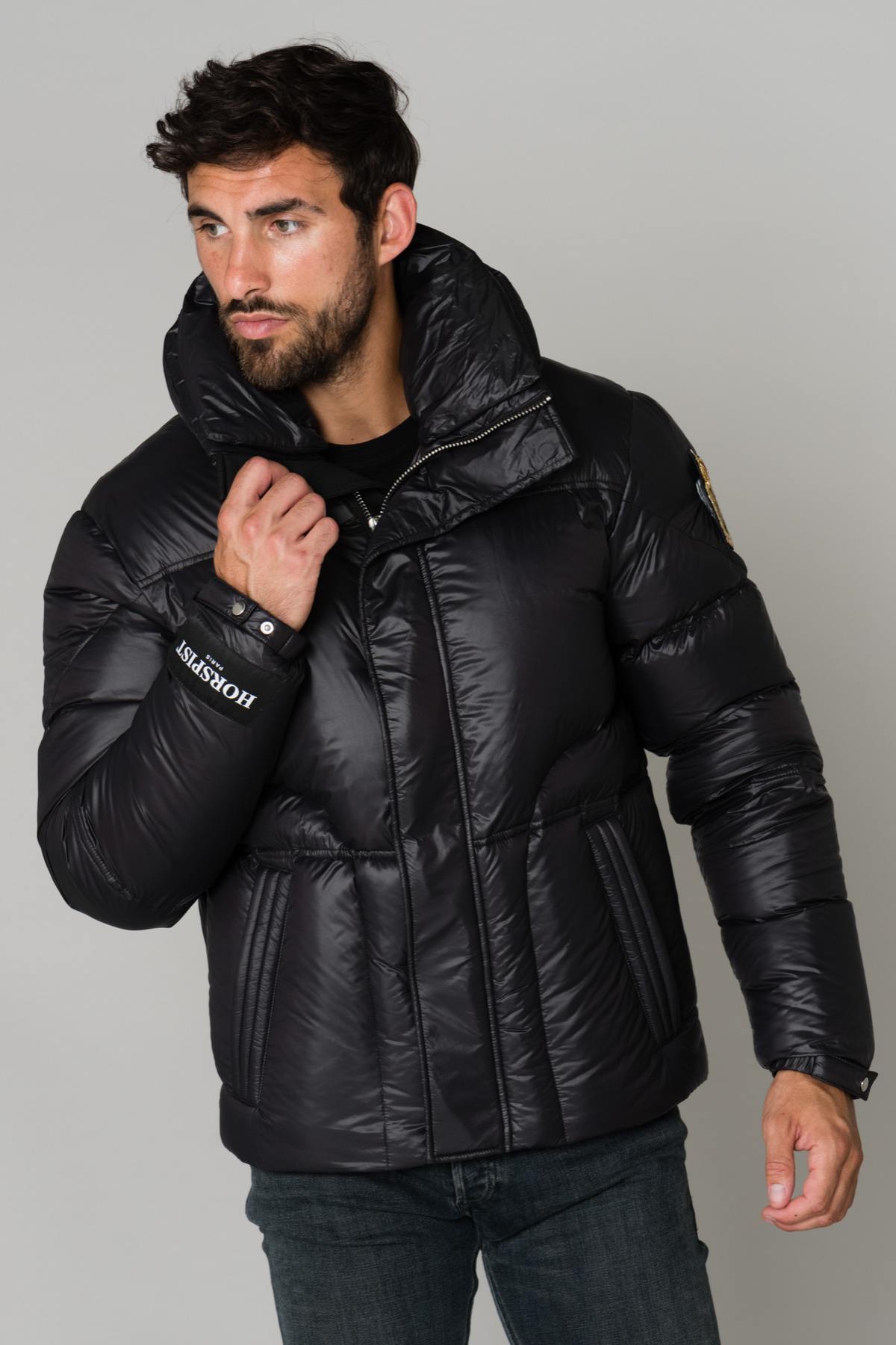  Black down jacket - Image n°3