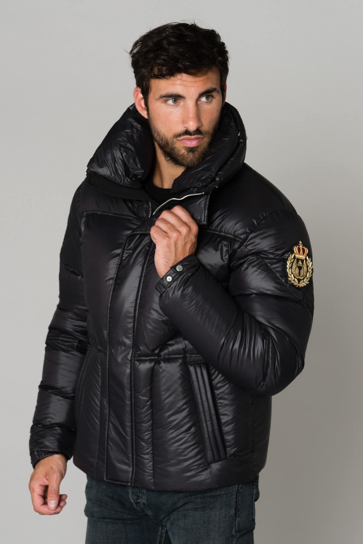  Black down jacket - Image n°4