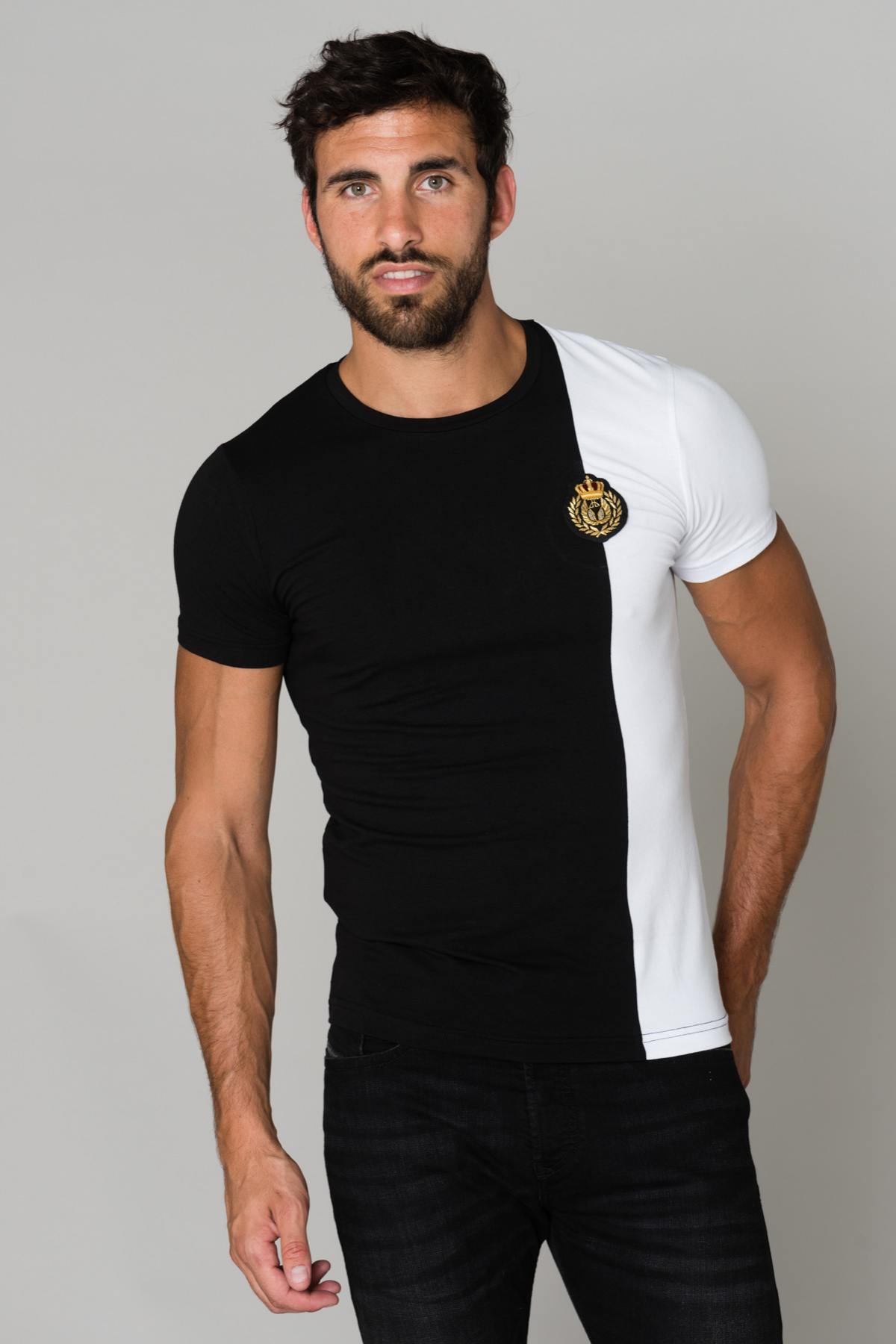 Short-sleeved cotton t-shirt - Image n°1