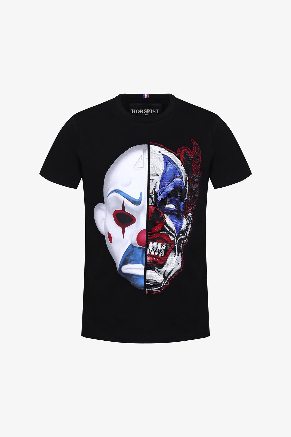 Rhinestone clown head t-shirt - Image n°6