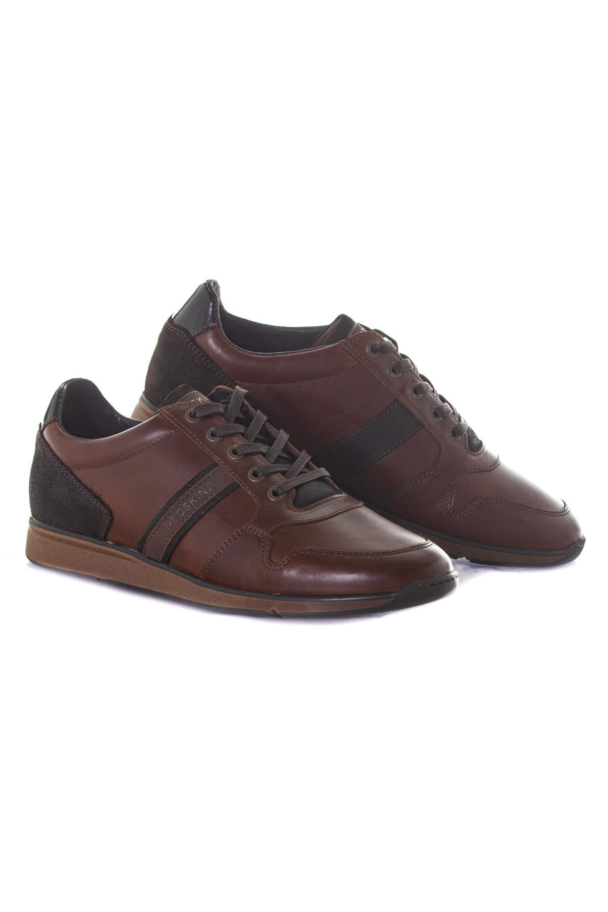 Brown leather shoes - Image n°1