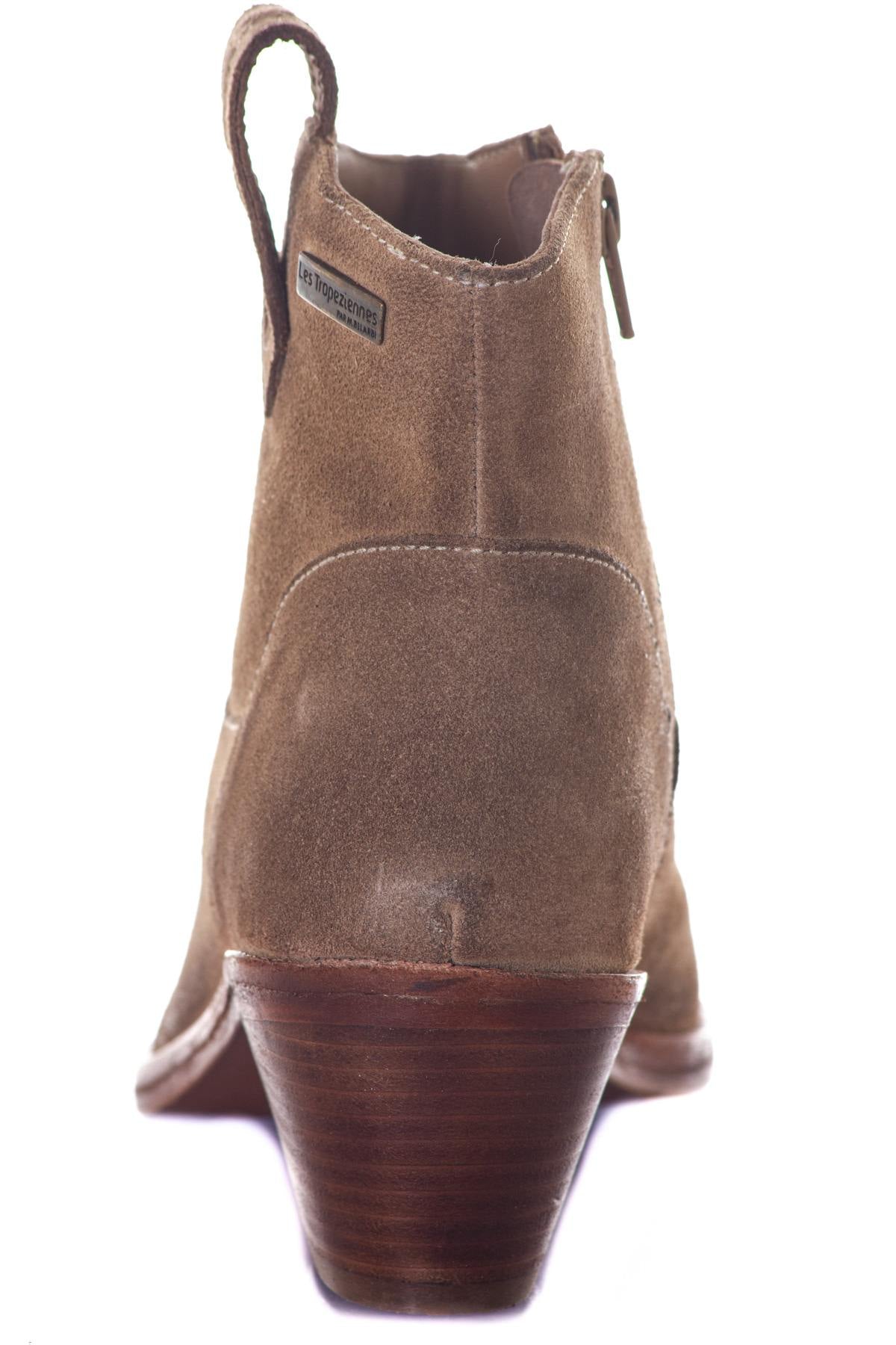 Women's taupe tiags style boots - Image n°8