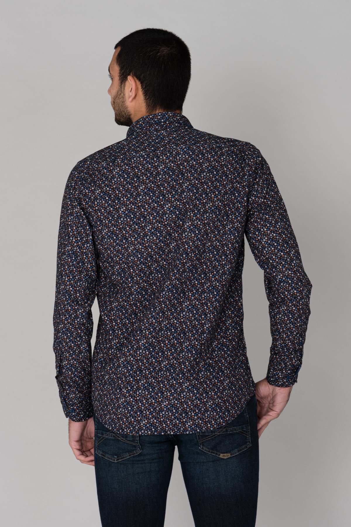 Blue long sleeve shirt - Image n°3