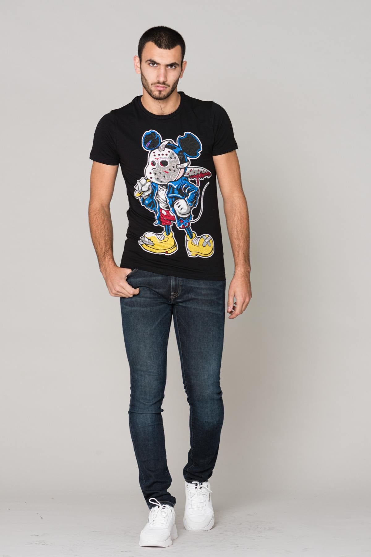 Mickey t-shirt with rhinestones - Image n°2