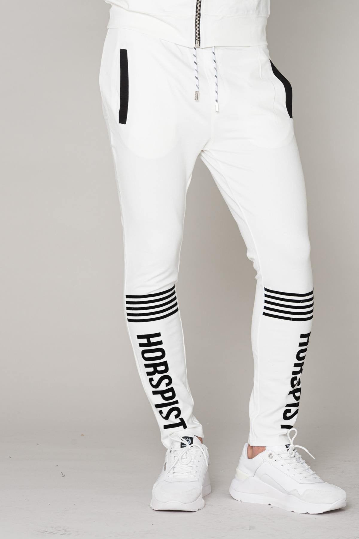  Men's white jogging pants - Image n°1